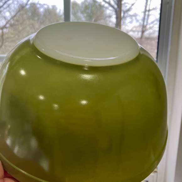 VTG Pyrex Set Verde Green Nesting Mixing Bowls 401 402 403 - Picture 14 of 14